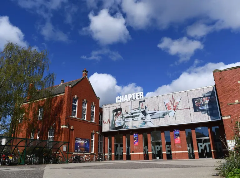 A view of Chapter Arts Centre from outside