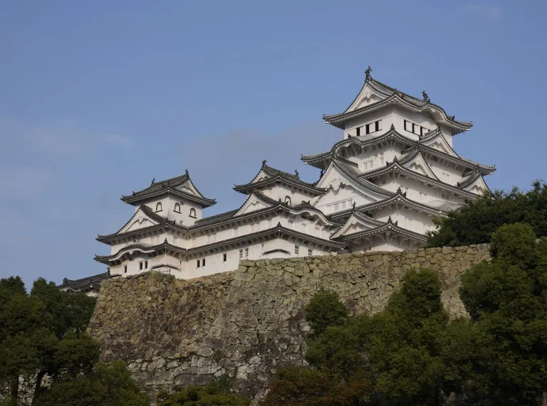 Ein Bild der Burg Himeji