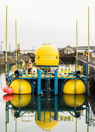 Marine Power Systems Wavesub Wave Energy Device Marine Energy