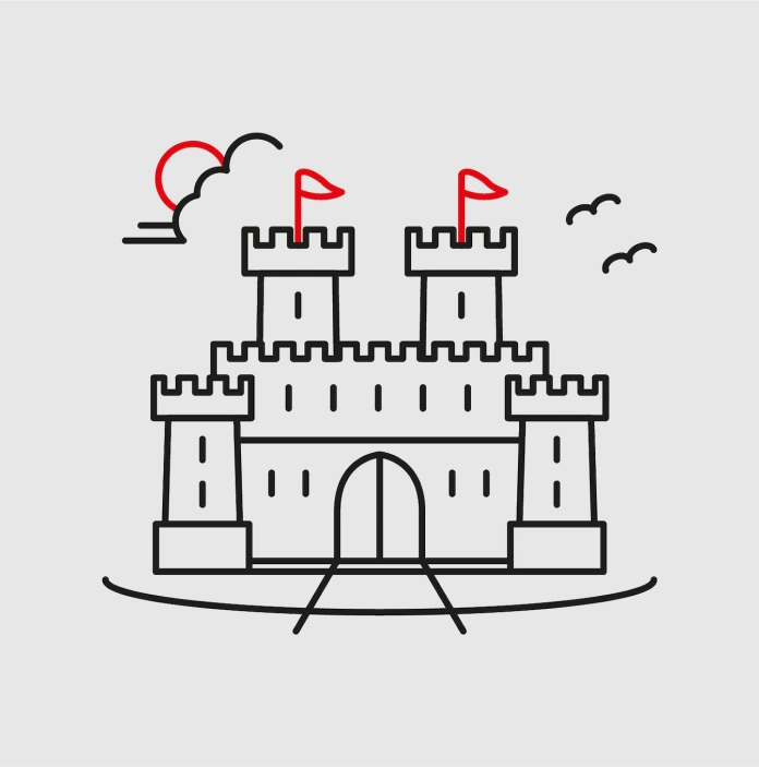 Illustration of a castle