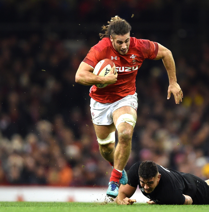 Wales v New Zealand - Under Armour Series - Josh Navidi of Wales