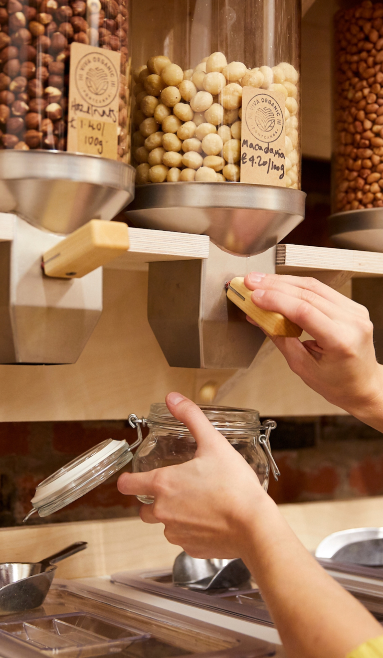 Zero waste dispensing machines