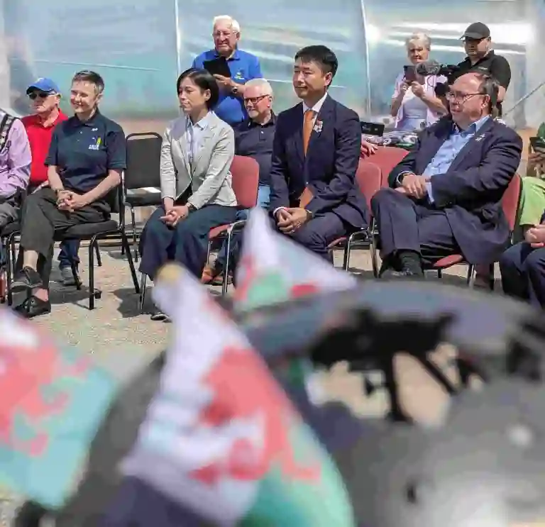 Academics from Japan visit Welsh Men's Sheds