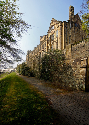 exterior view of building