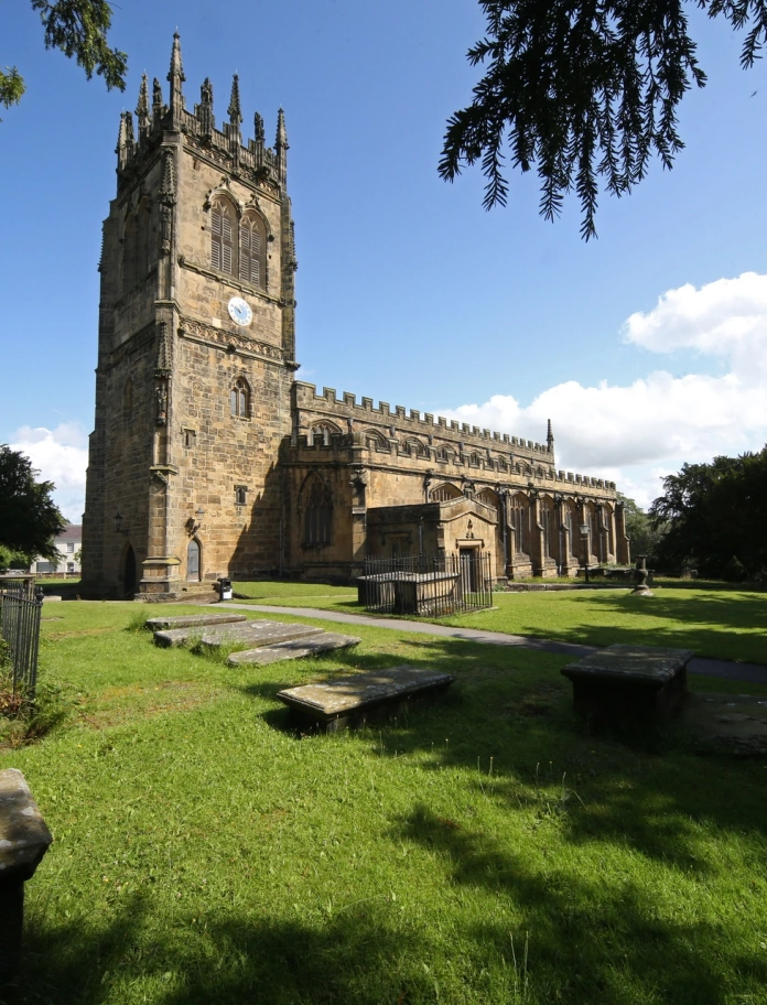 教会の外観の景色