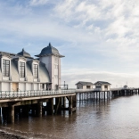 Muelle de Penarth, Vale de Glamorgan, Gales del sur 