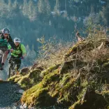 Mountain bike trails at Penmachno.