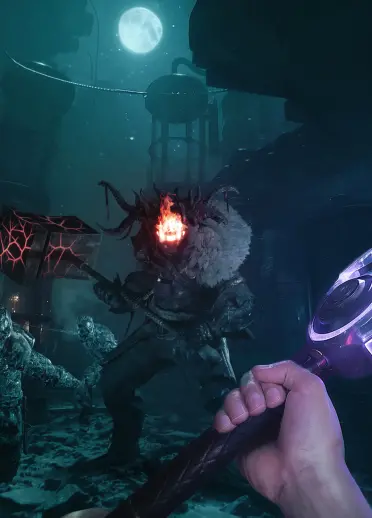 Ein Screenshot des Videospiels namens Sker Ritual