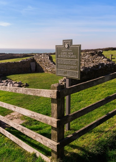 St Non's Chapel Ruins, Pembrokeshire