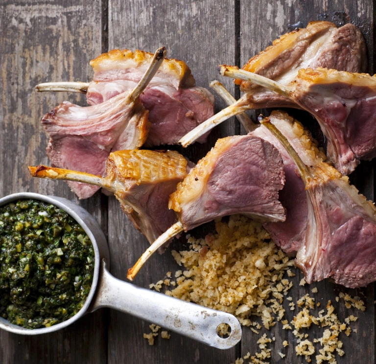 Walisische Lammkoteletts