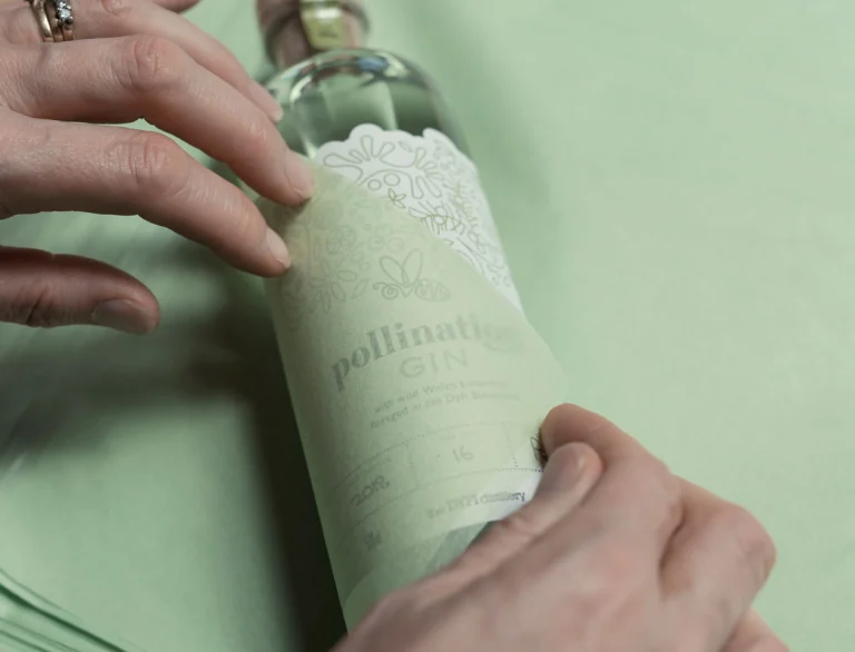 Gin d’emballage en tissu 