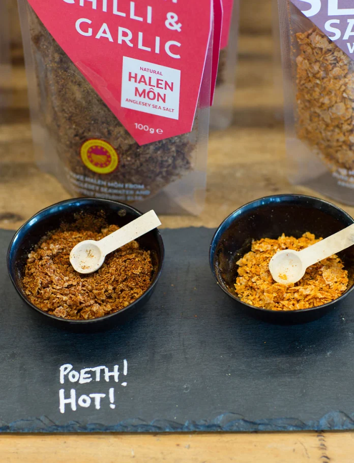 bols de dégustateur de sel épicé