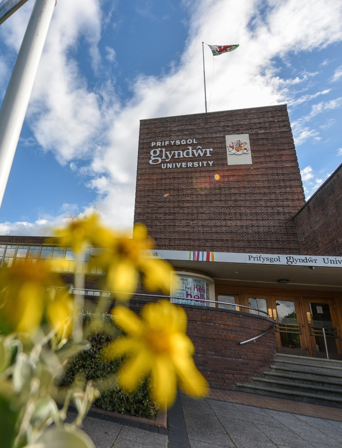 external view of university campus