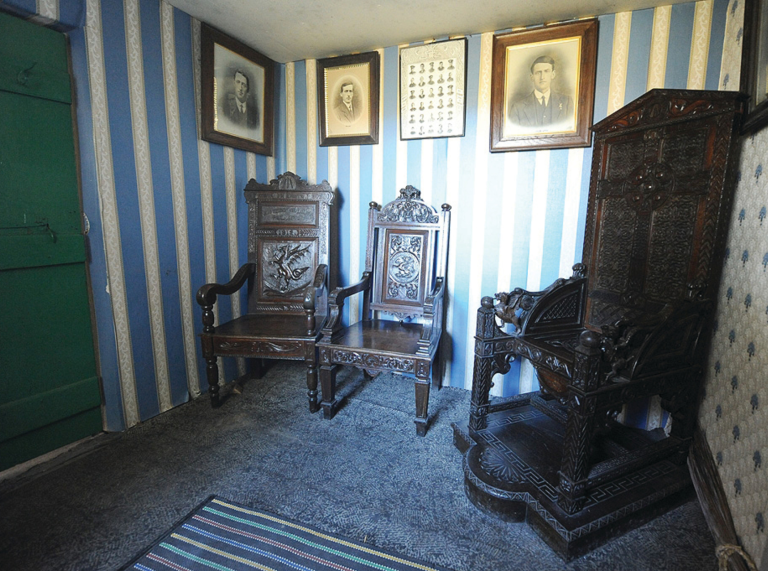 interior view of cottage